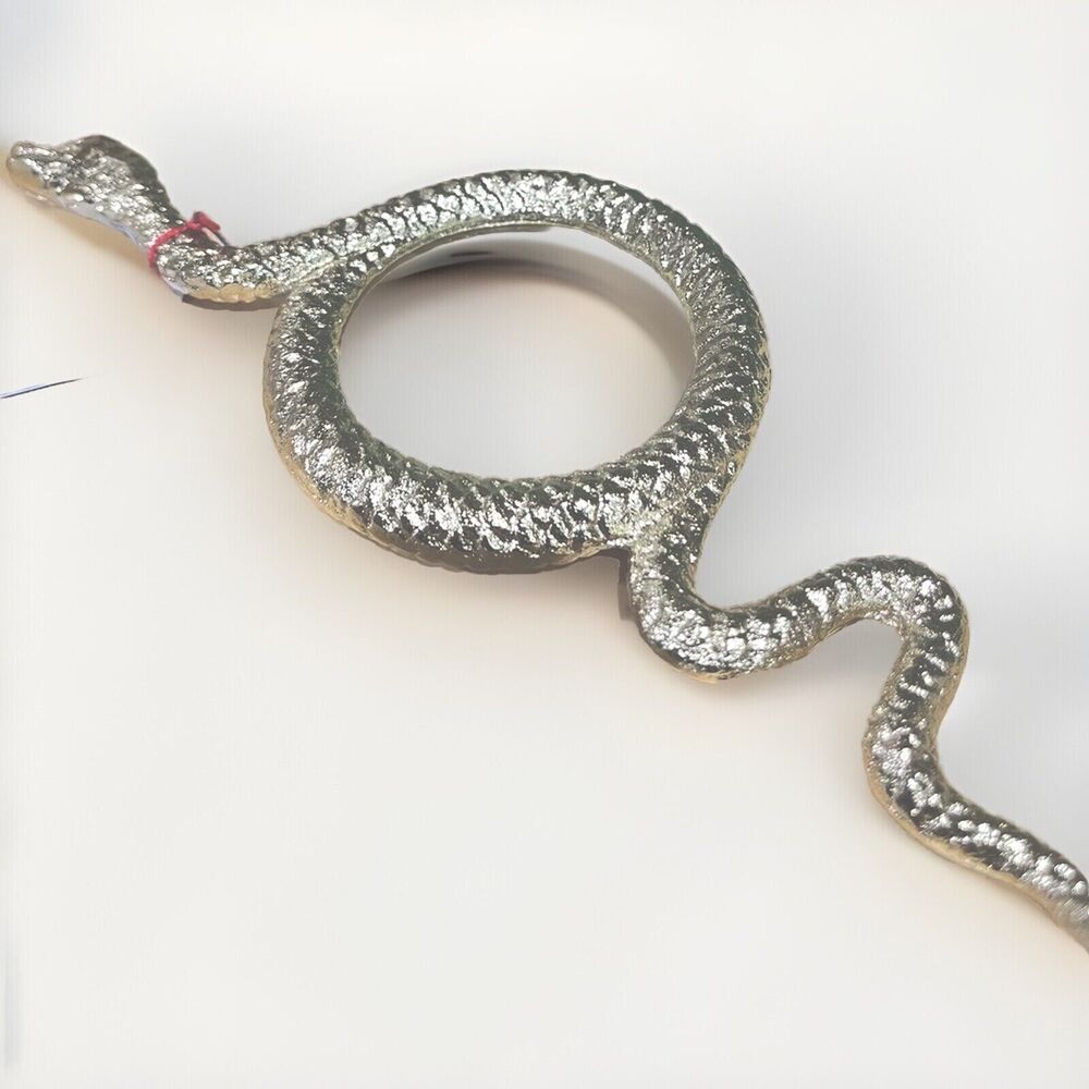 Rare- L'objet Snake Platinum Magnifying Glass Gold Collector’s Piece-